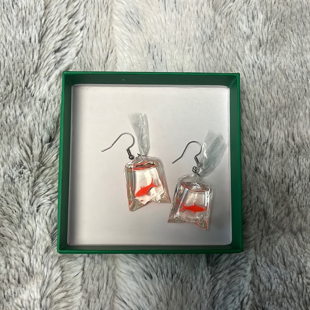 Super Fun Goldfish Earrings